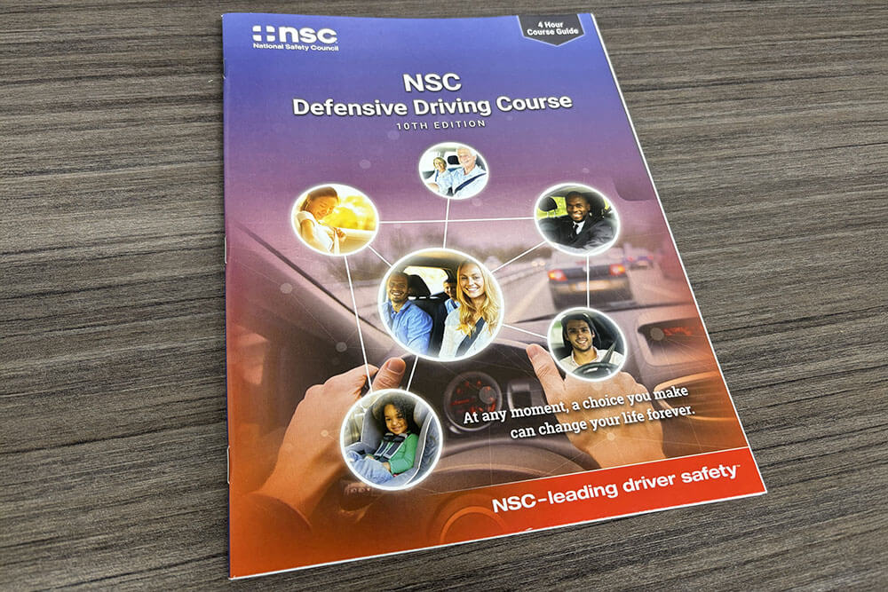 Defensive Driving Course 10th Ed Course Guide 4hr w/ Cert - Image 1