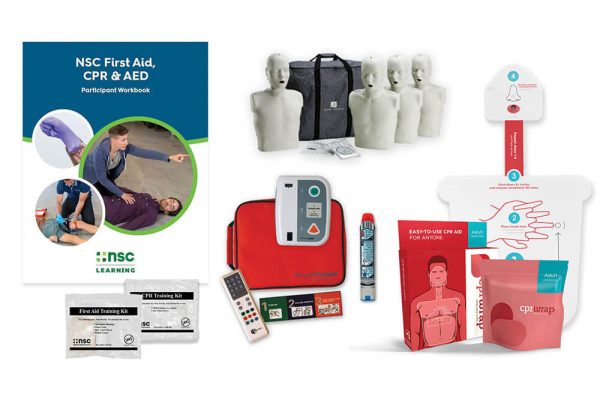 First-Aid, CPR and AED Instructor Bundle Kit