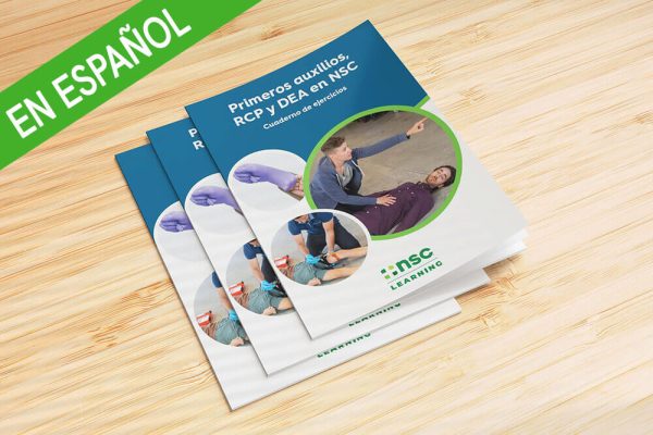 First Aid, CPR and AED Student Workbook 8th Edition (Print - Spanish)