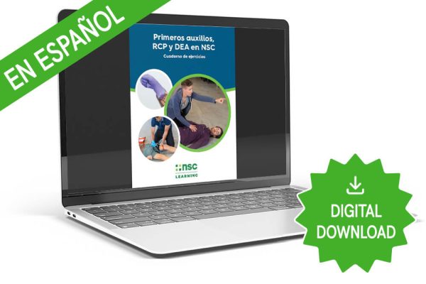 First Aid, CPR and AED Student Workbook 8th Edition (Electronic - Spanish)
