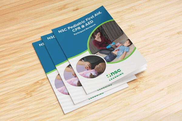 Pediatric First Aid, CPR and AED Student Workbook (Print)