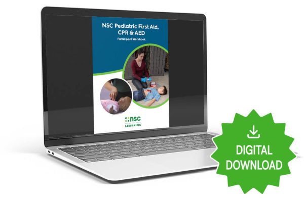 Pediatric First Aid, CPR and AED Student Workbook (Electronic)