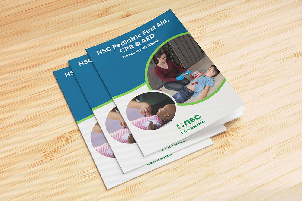 Pediatric First Aid, CPR and AED Student Workbook (Print) - Image 1