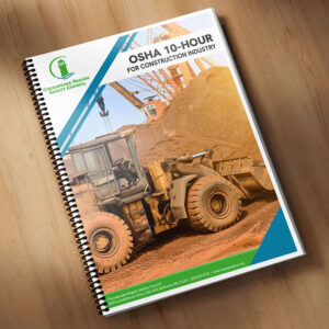 OSHA 10 Hour Student Workbook - Construction - Image 1