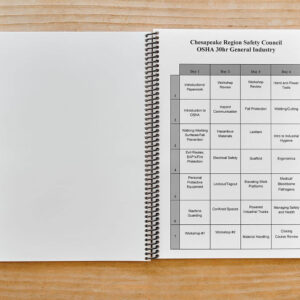 OSHA 30 Hour Student Workbook - General Industry - Image 2
