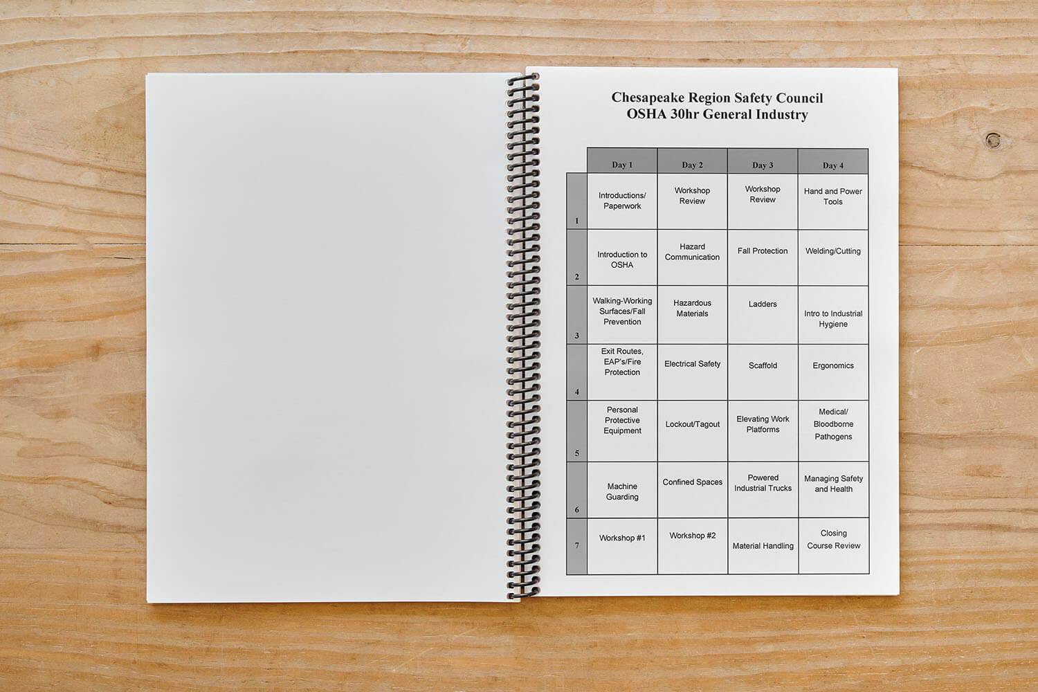 OSHA 30 Hour Student Workbook - General Industry - Image 2