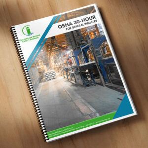 OSHA 30 Hour Student Workbook - General Industry - Image 1