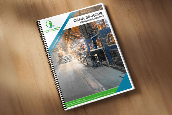 OSHA 30 Hour Student Workbook - General Industry