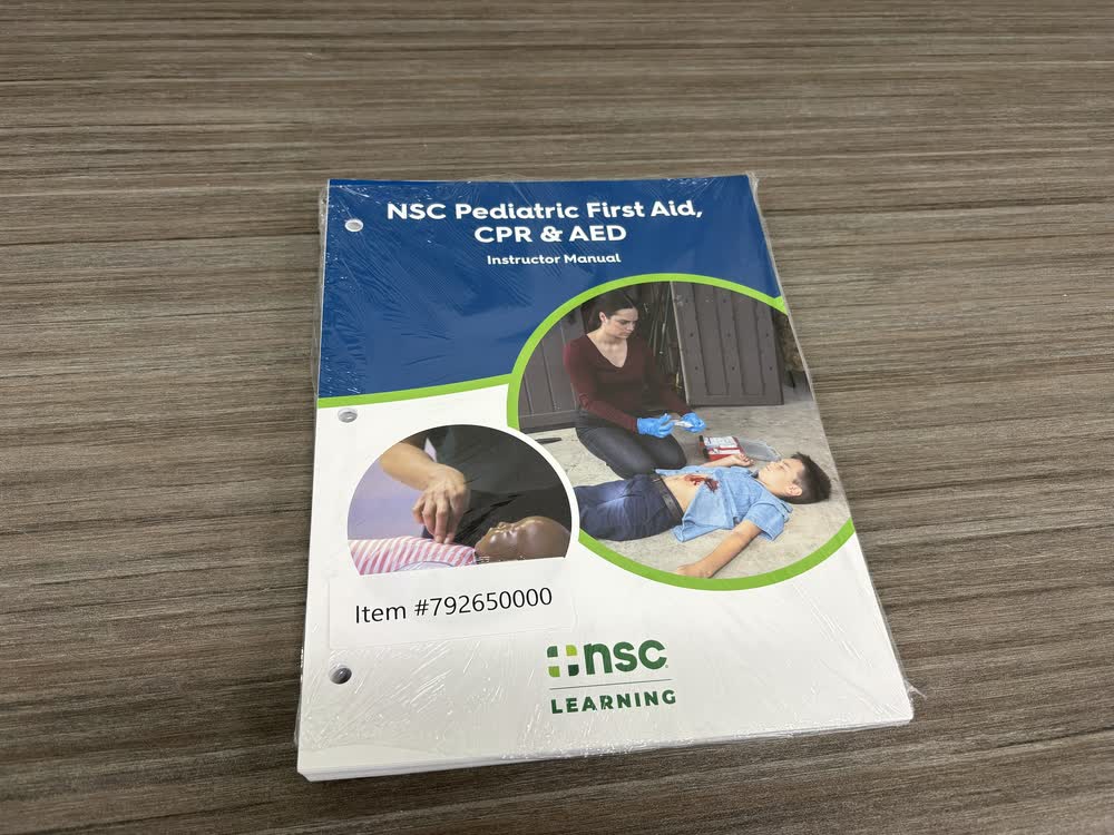 NSC Pediatric First Aid, CPR & AED Instructor Resource Kit (8th Edition) - Image 1