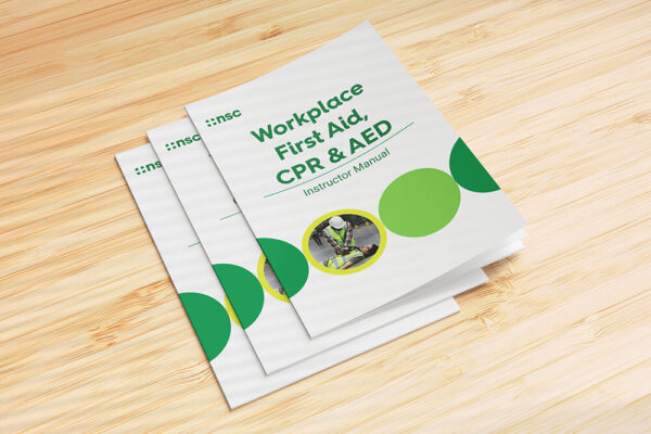 9th Edition Workplace First Aid CPR AED Instructor Manual Printed